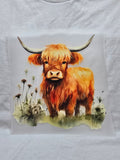 Highland Cow Graphic Shirt