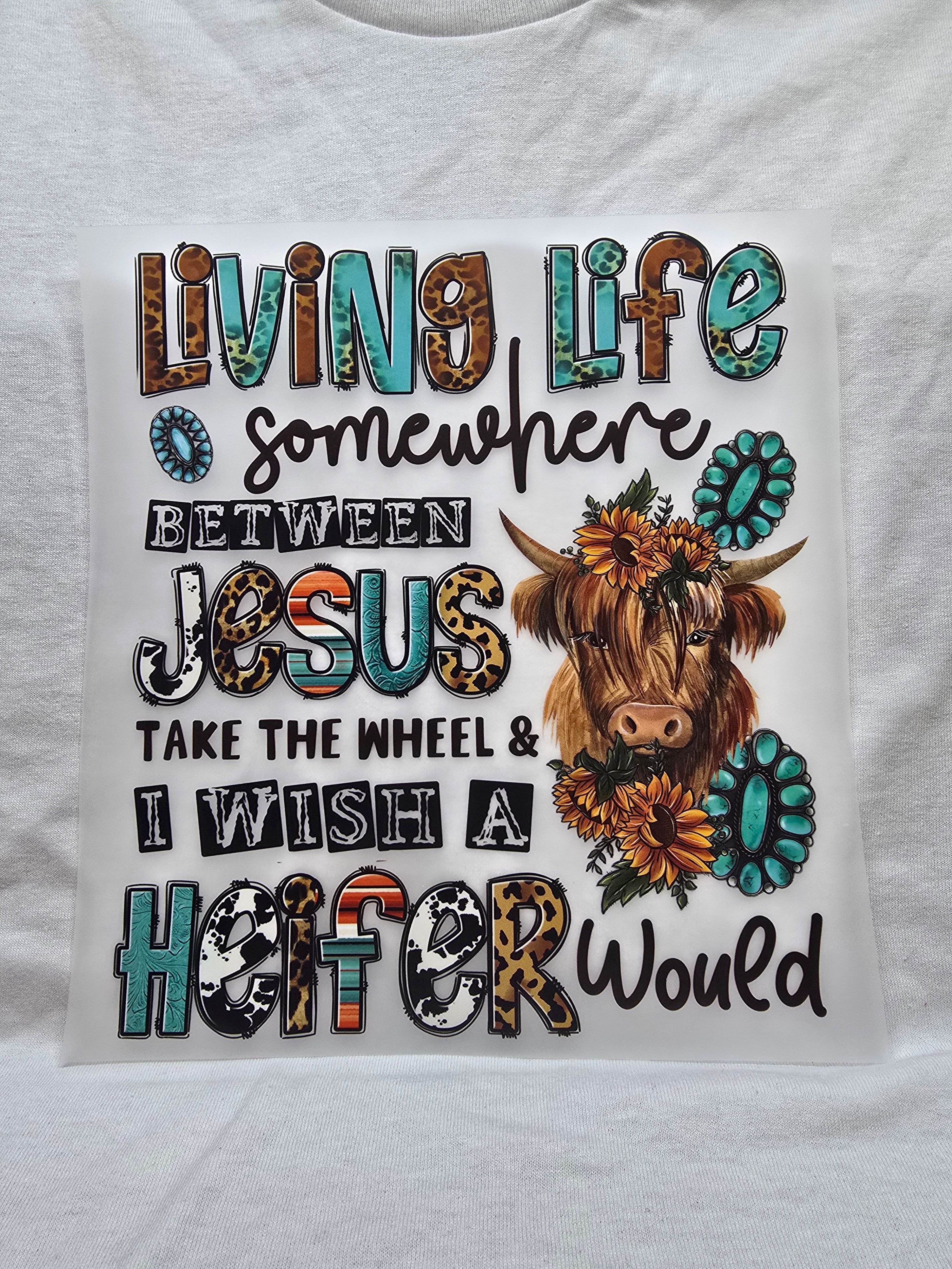 Living Life Somewhere Between Jesus Take the Wheel