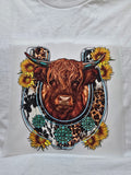 Luck Highland Cow Horseshoe