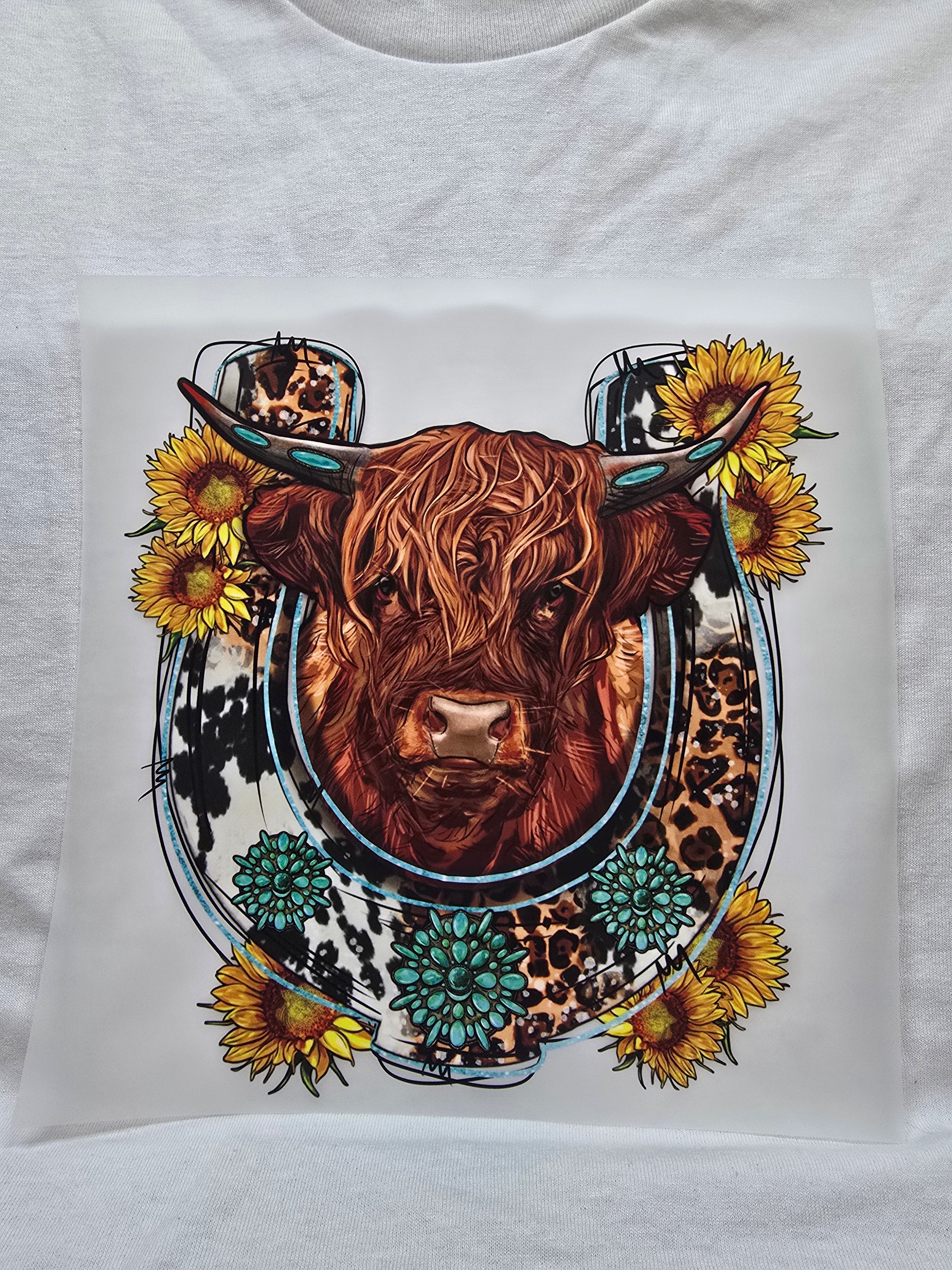 Luck Highland Cow Horseshoe