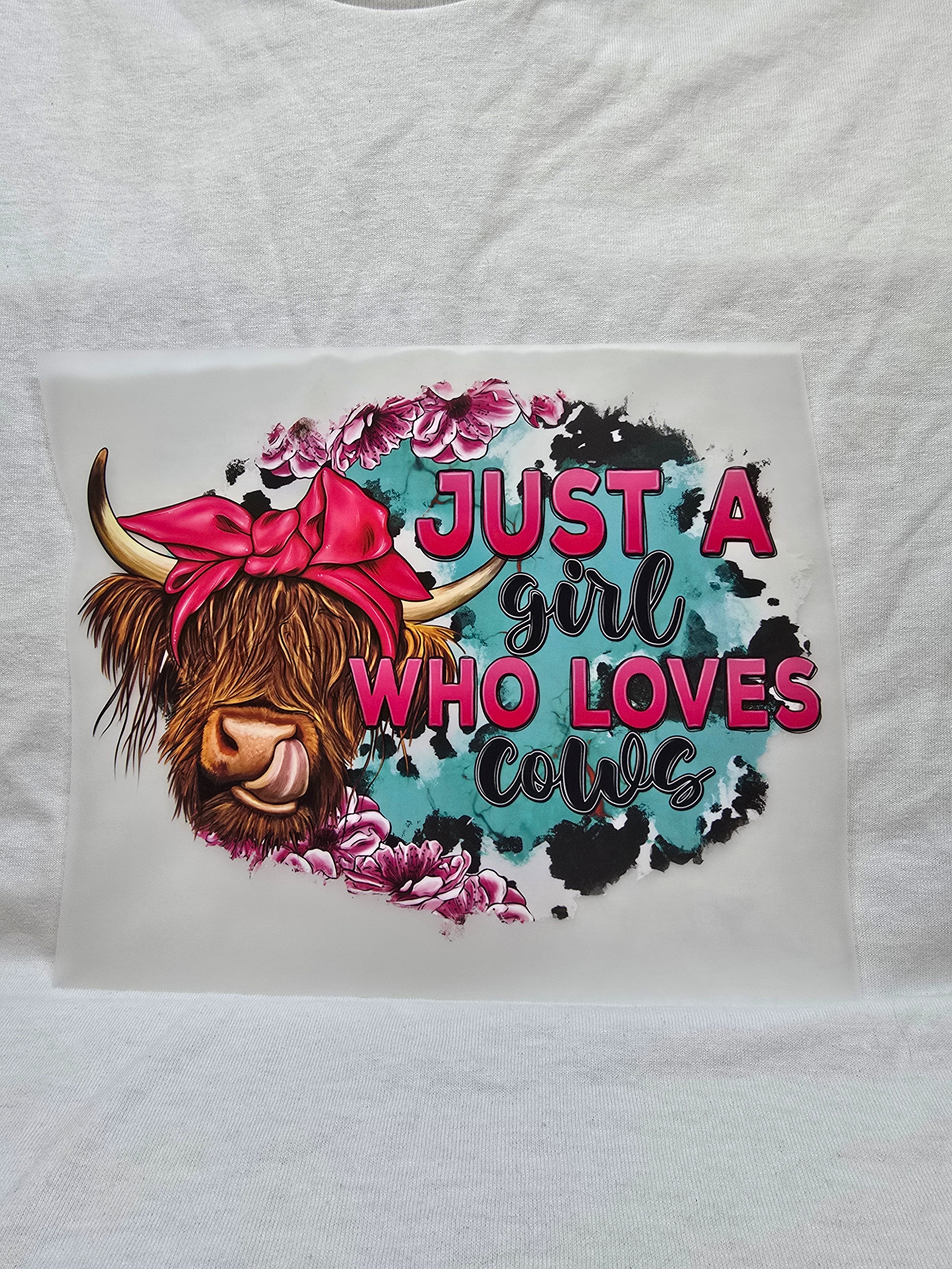 Just a Girl Who Loves Cows