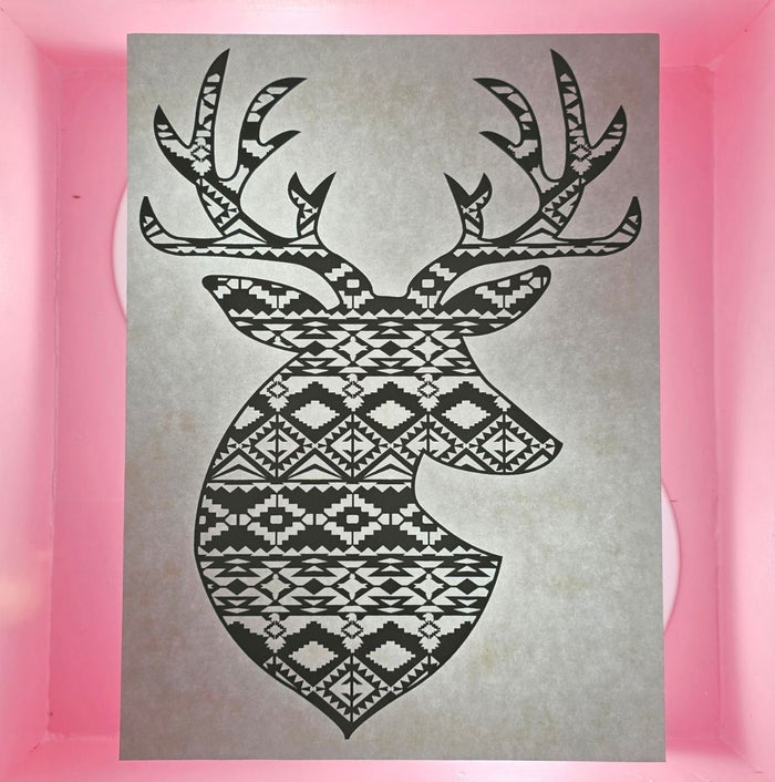 Black & White Deer