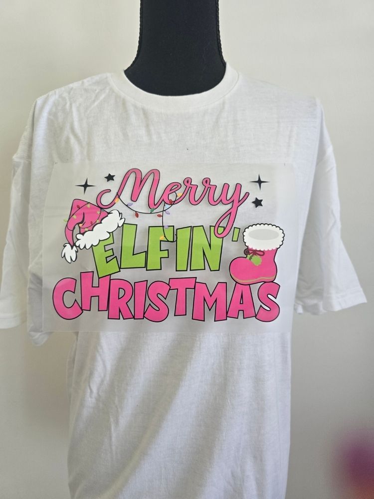 Elf Christmas Saying Shirts