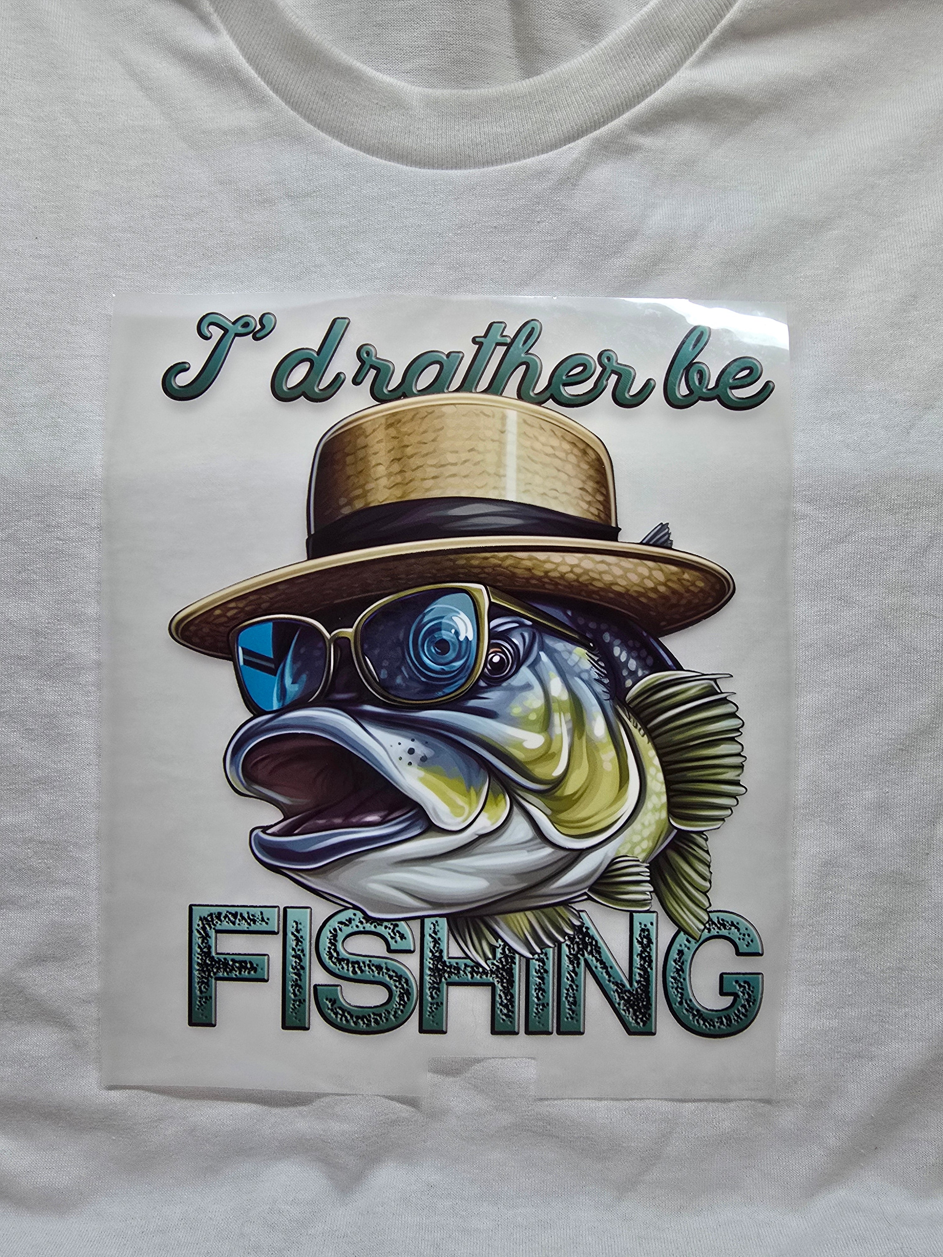 I'd Rather Be Fishing T-Shirt
