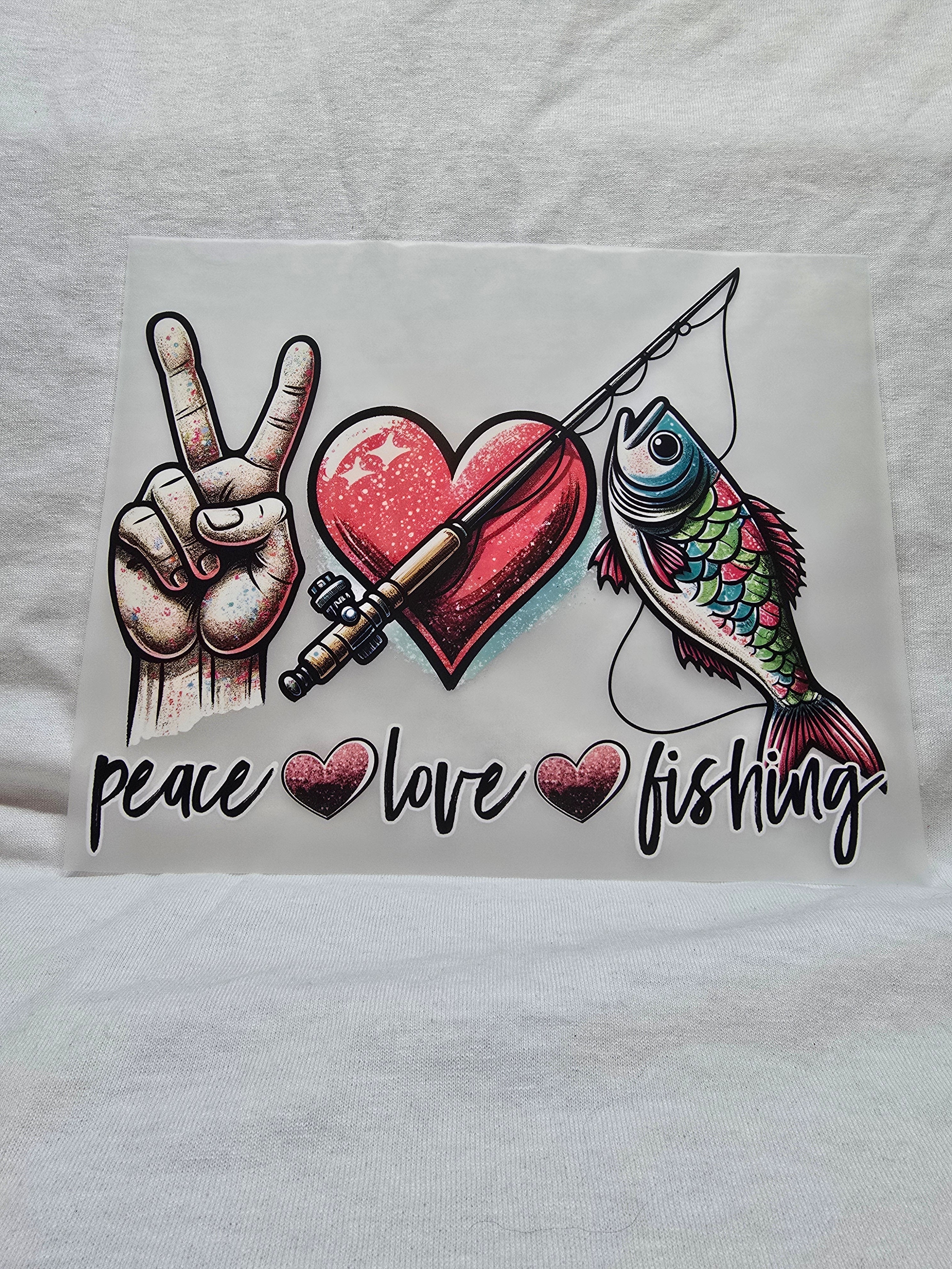 Peace Love Fishing T-Shirt