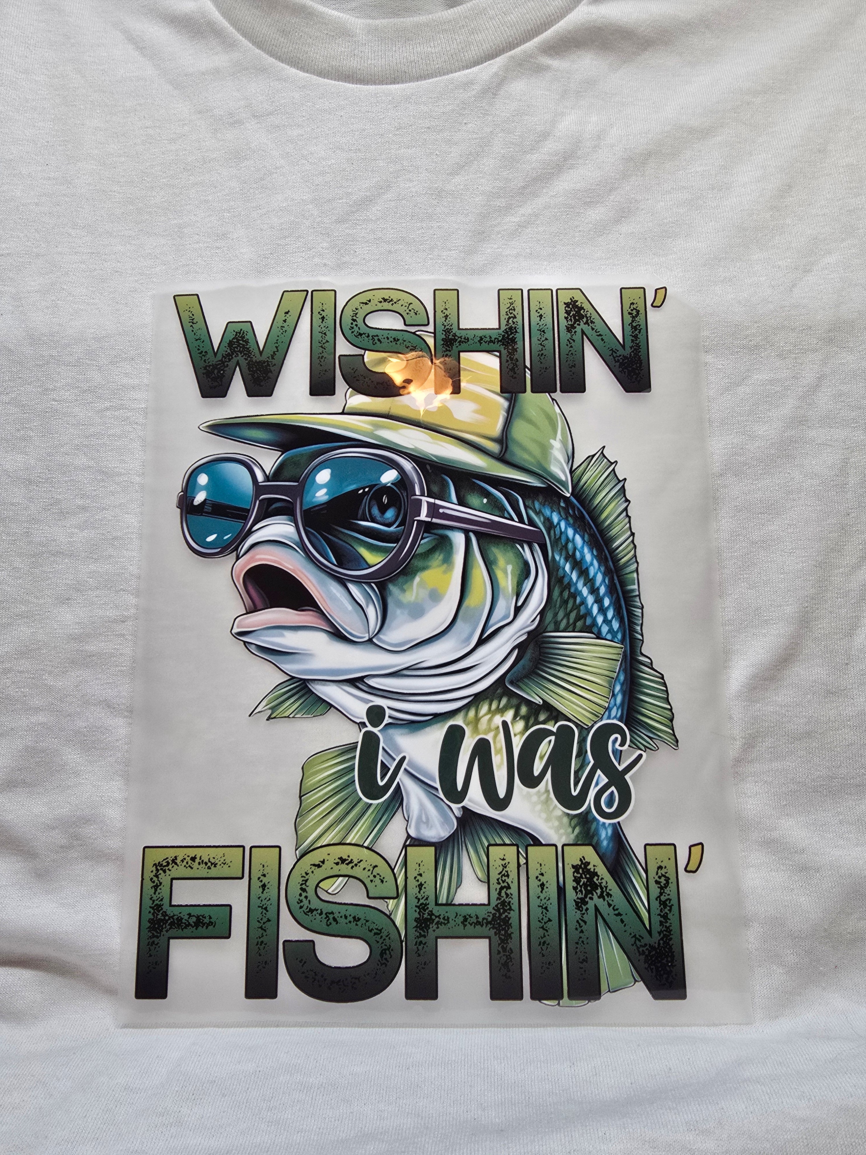 Wishin' I Was Fishin' T-Shirt