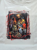 Horror Icon Collage T-Shirt