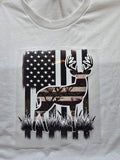 Deer with Flag T-Shirt