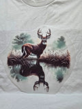 Running Buck Watercolor T-Shirt