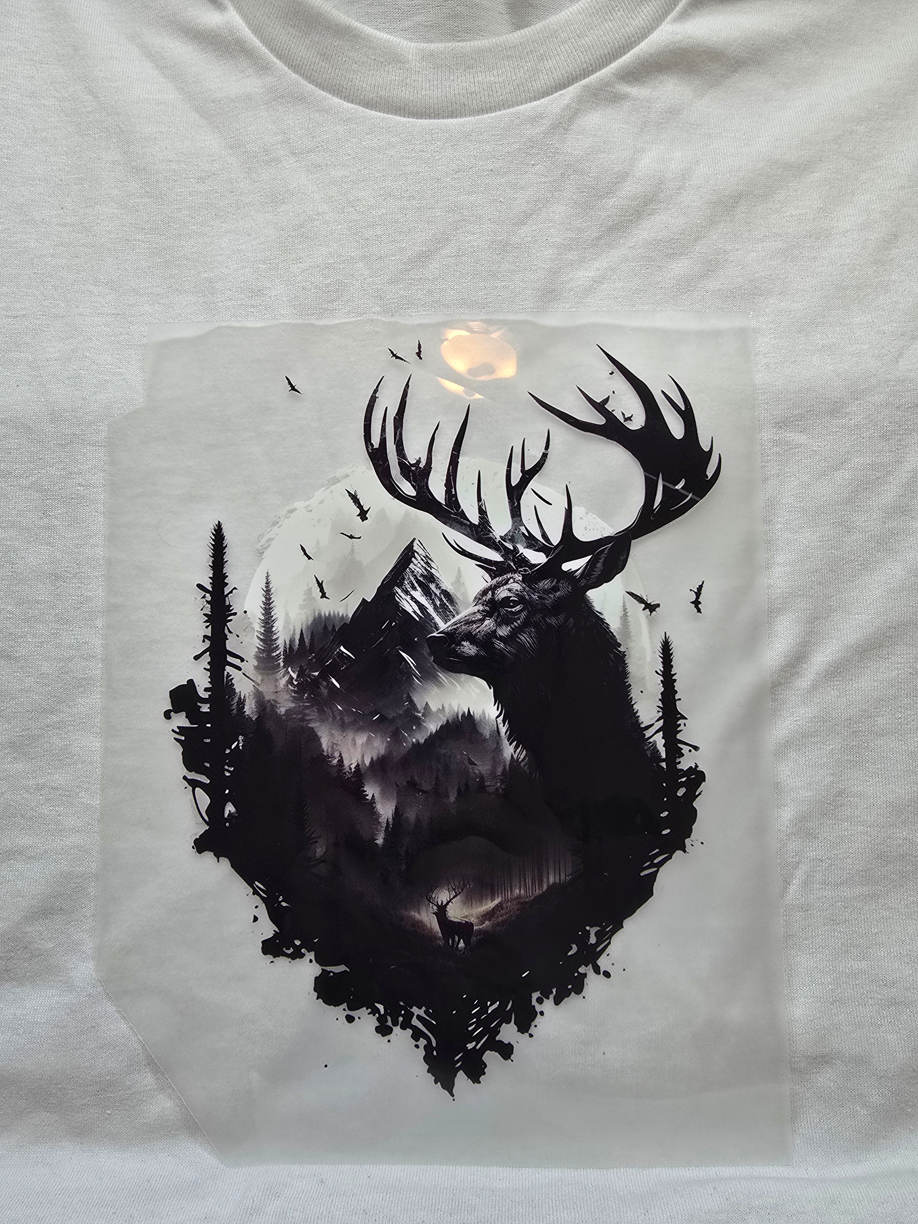 Majestic Deer Silhouette T-Shirt