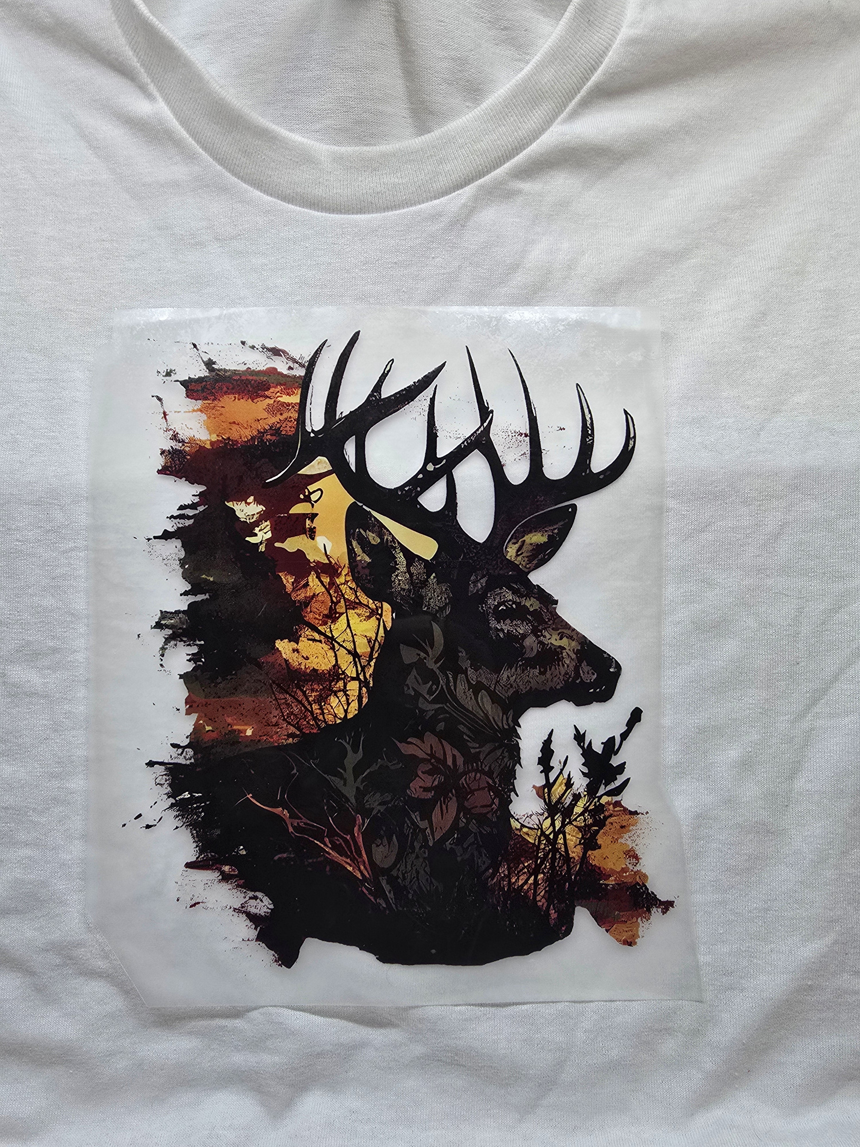 Deer Forest Sunset T-Shirt