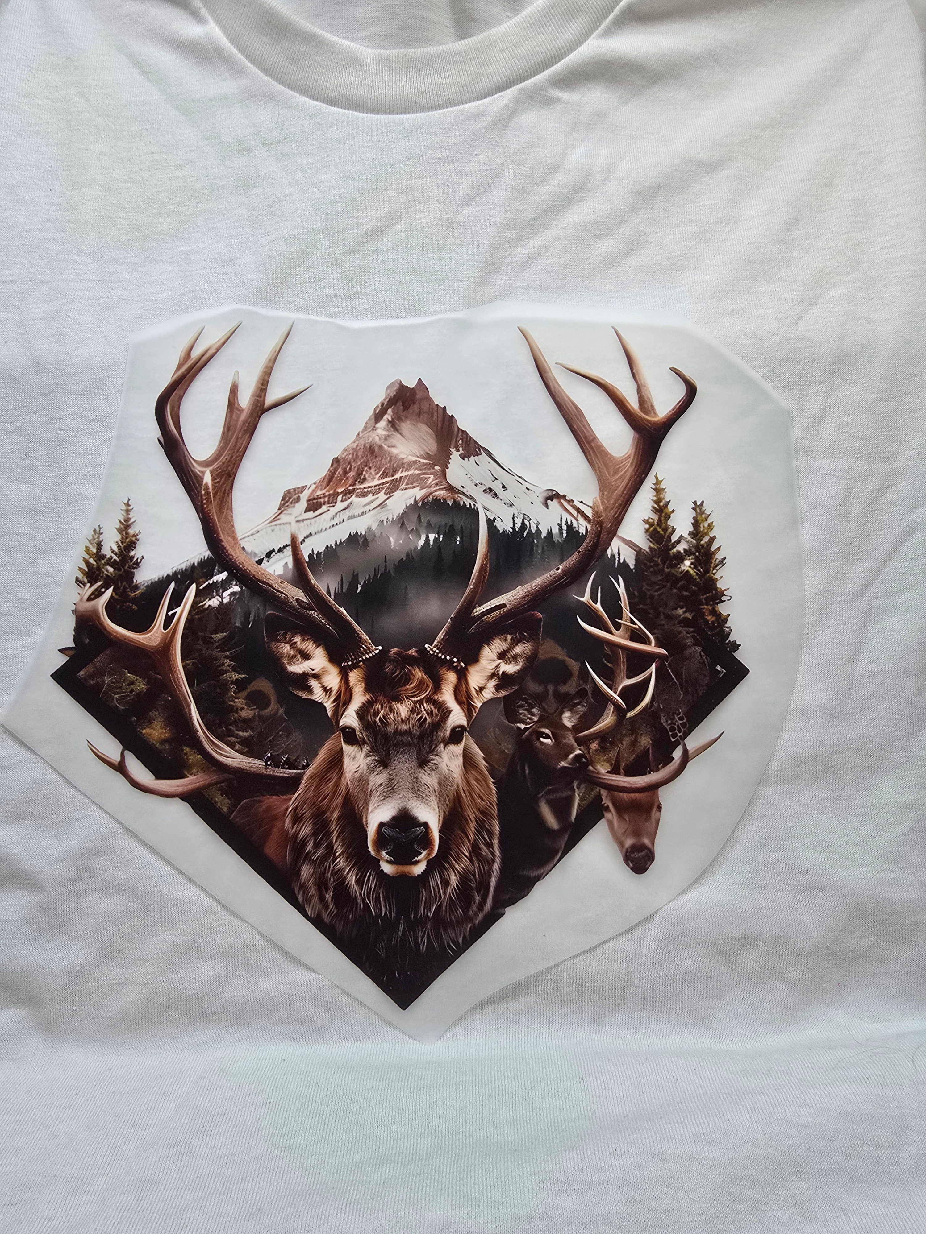 Geometric Deer T-Shirt