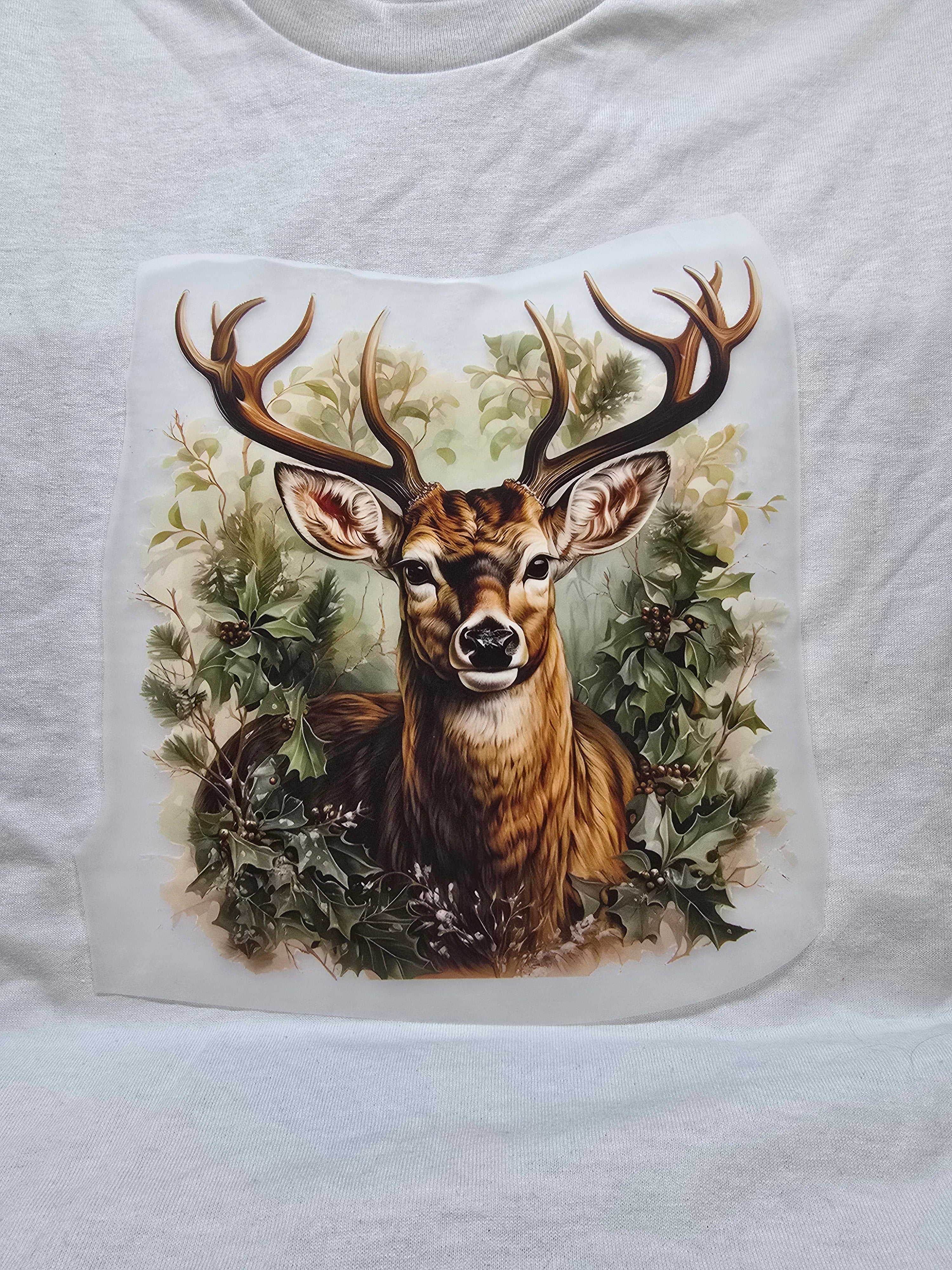 Woodland Buck Portrait T-Shirt