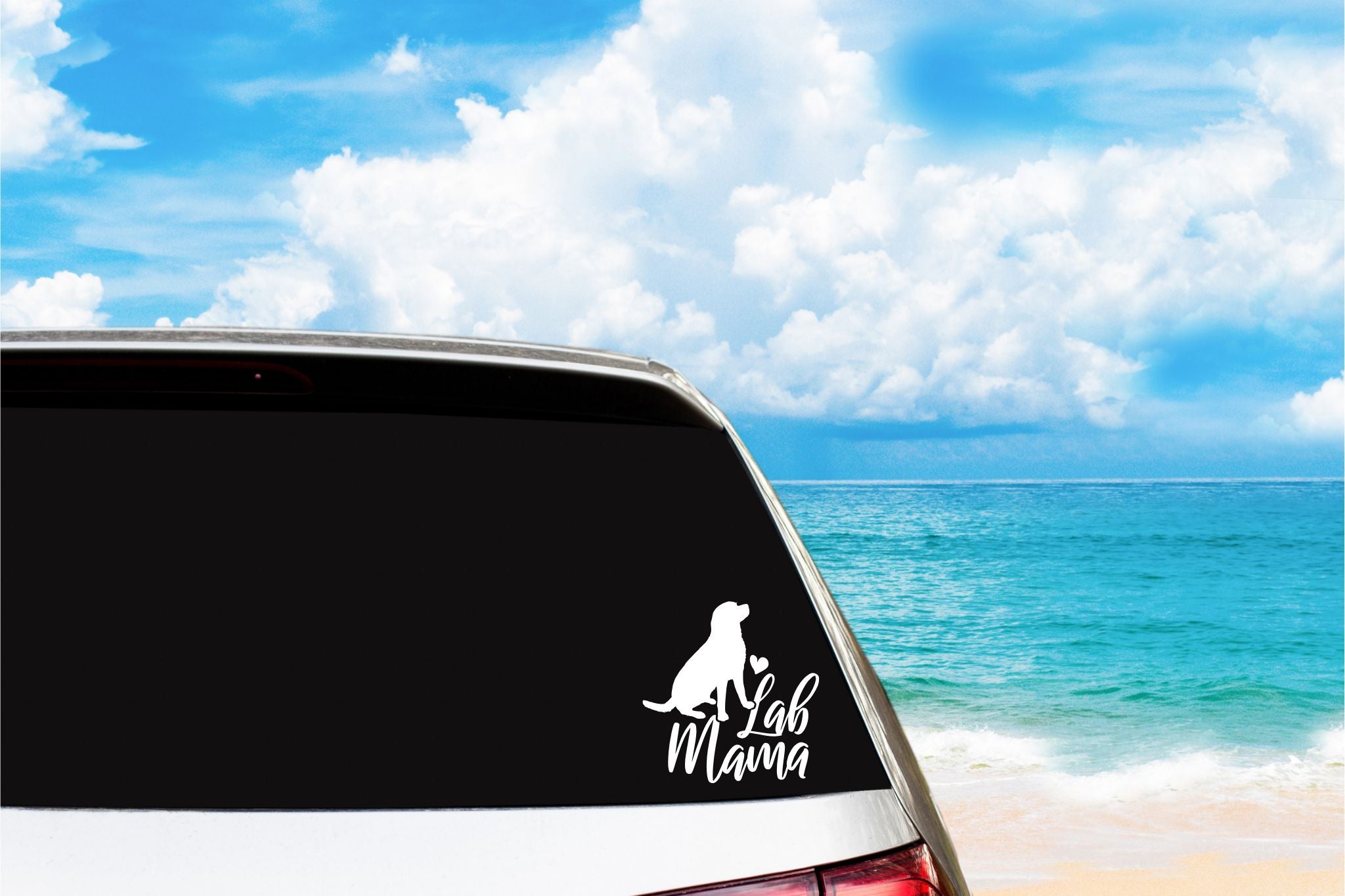 Dog Car Decal