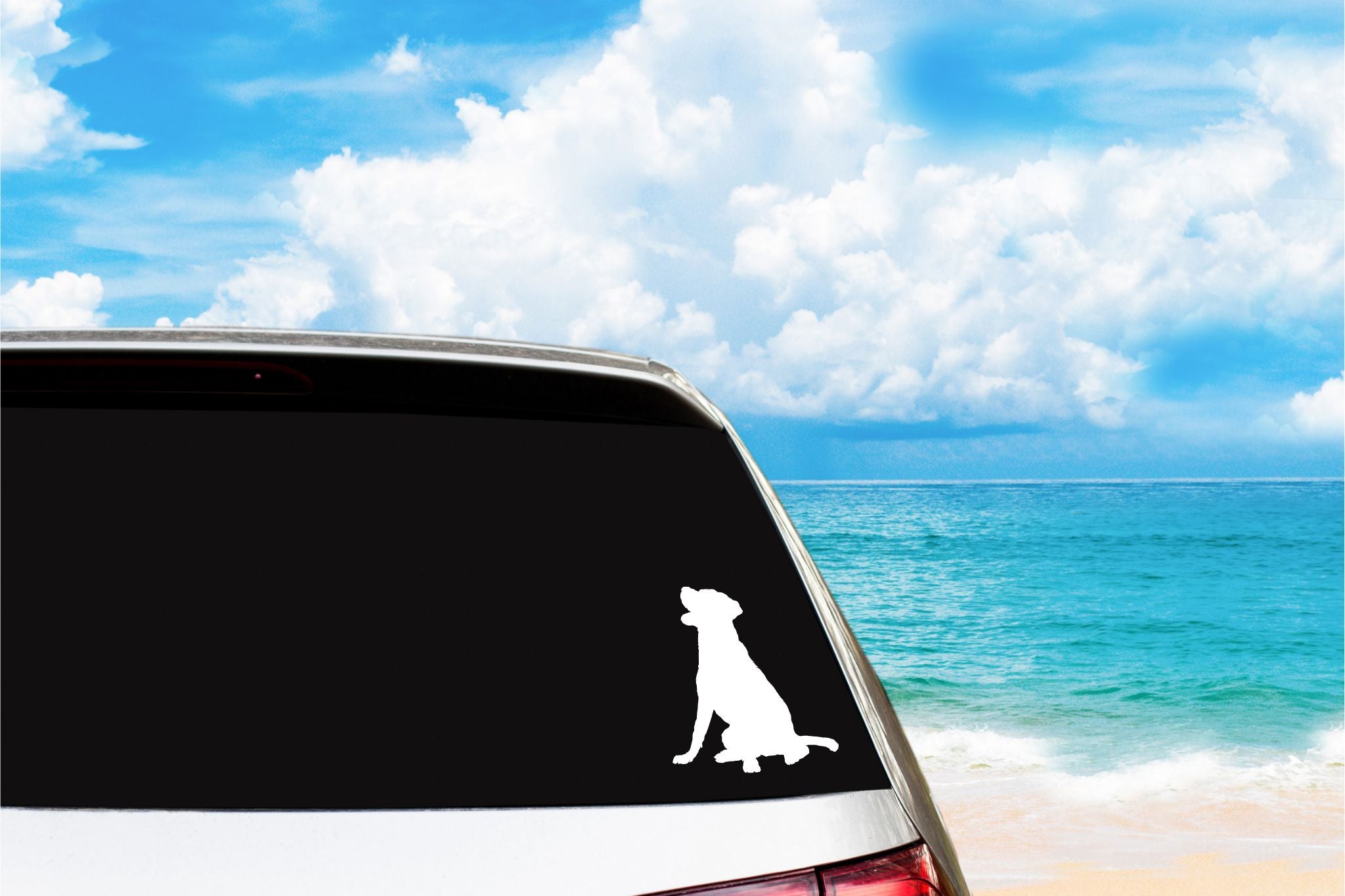 Dog Car Decal