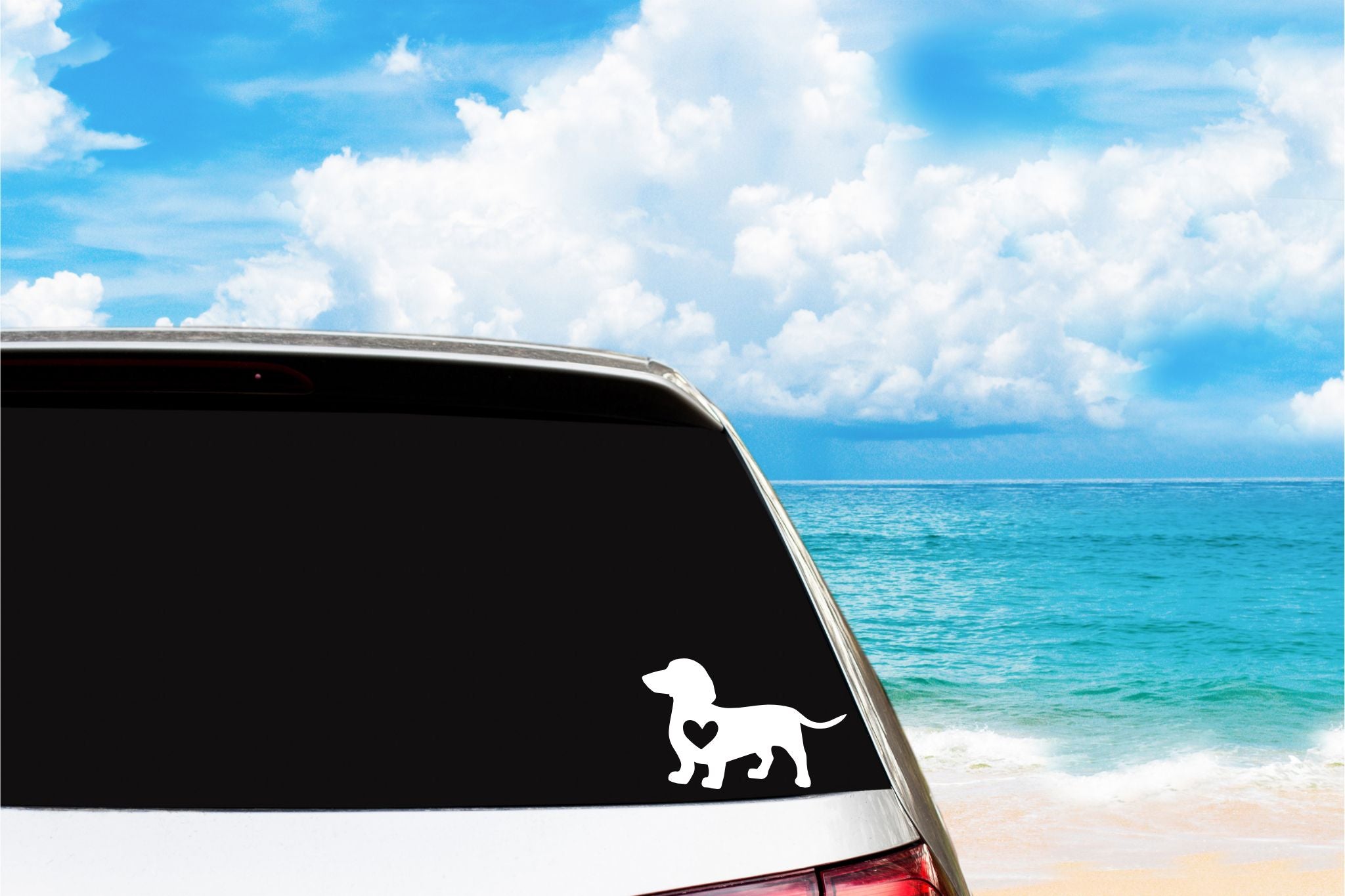 Dog Car Decal
