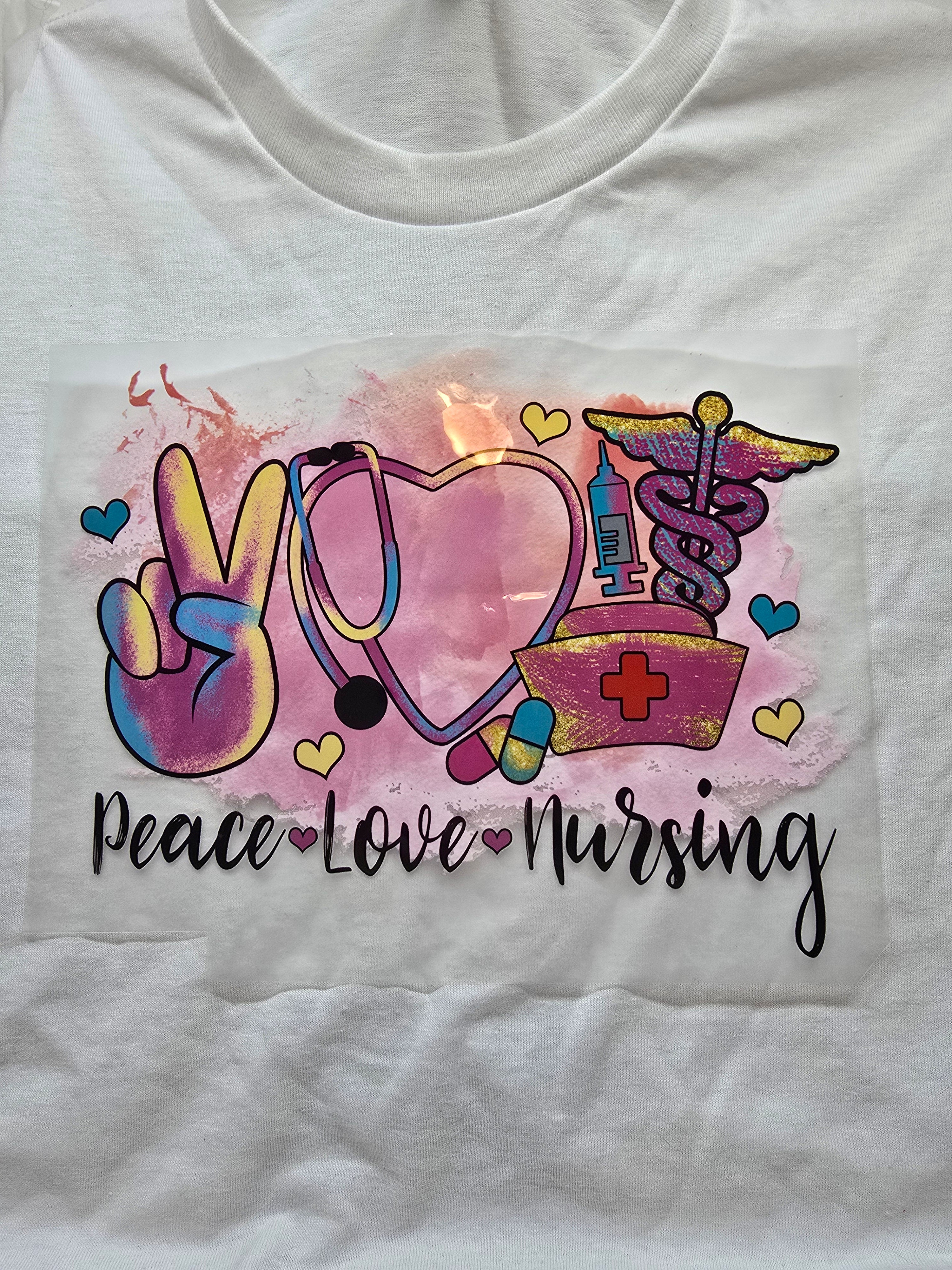 Peace Love Nursing T-Shirt
