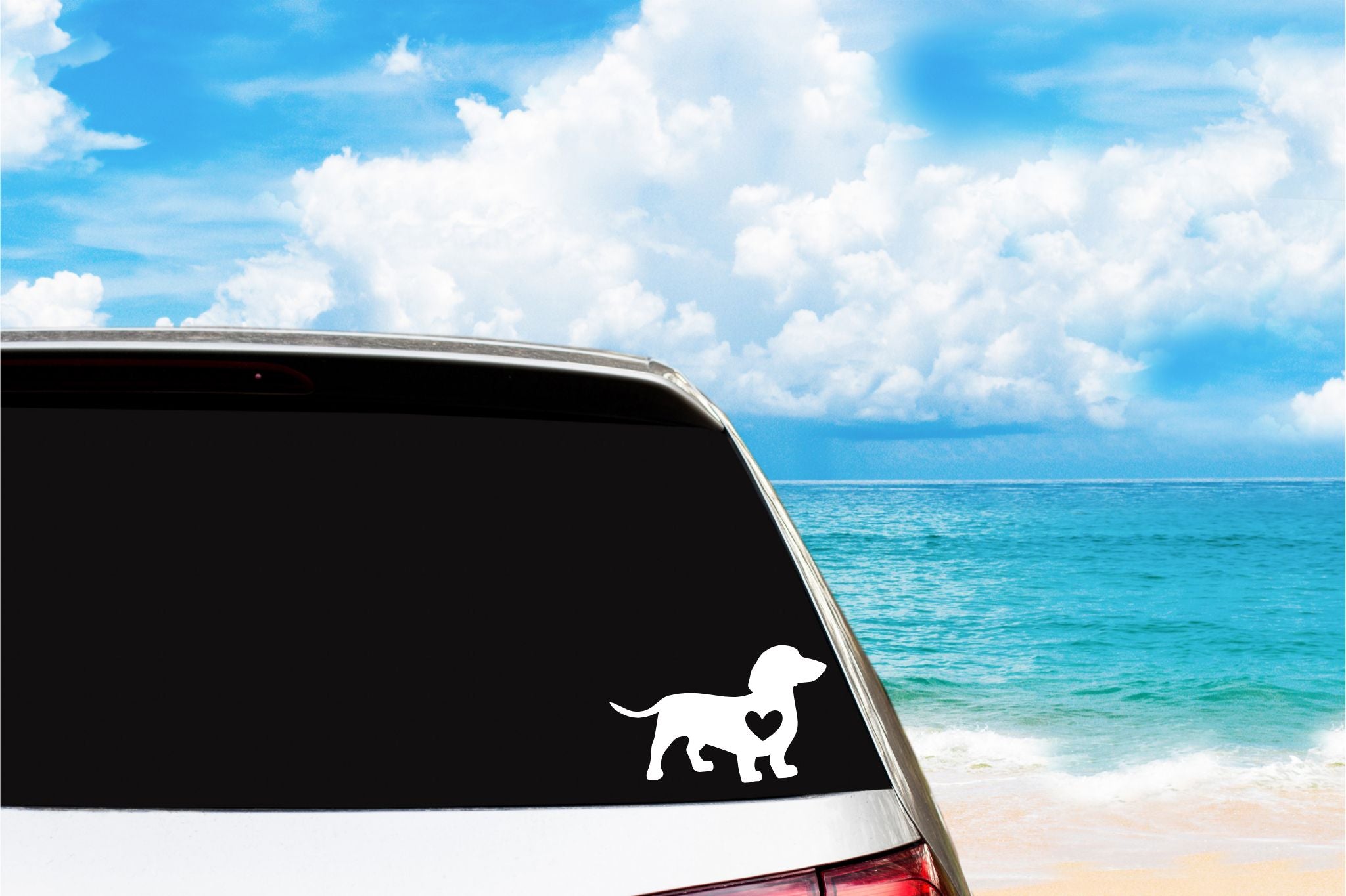 Dog Car Decal