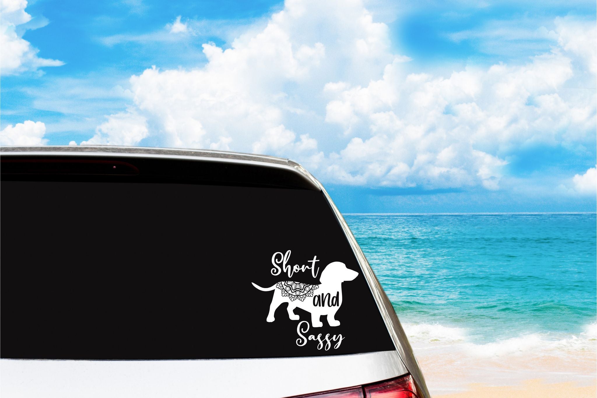 Dog Car Decal