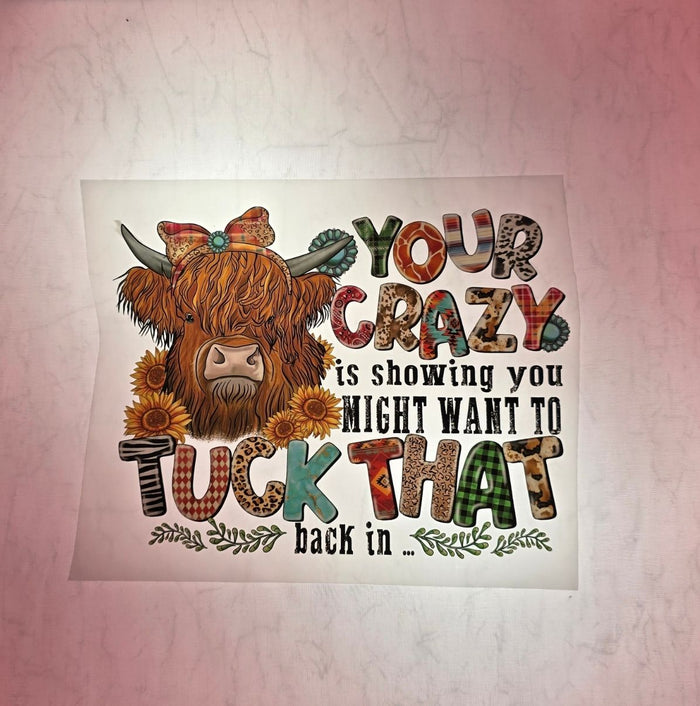 Your Crazy is Showing